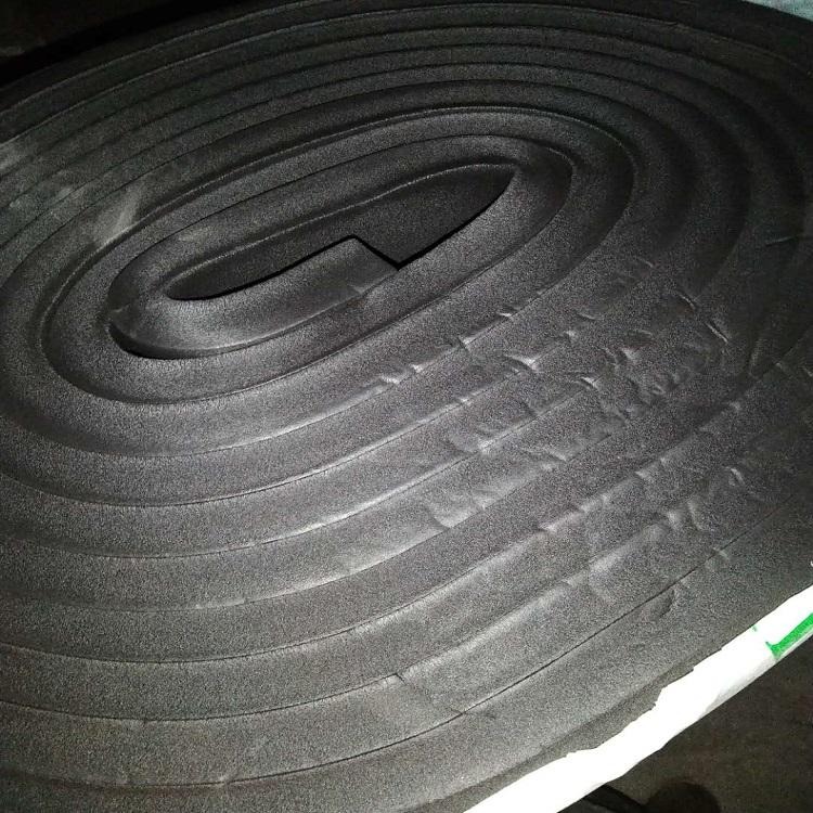 B1级橡塑保温板2公分价格   大城步步昇厂家生产B2级橡塑吸音板  橡塑保温管