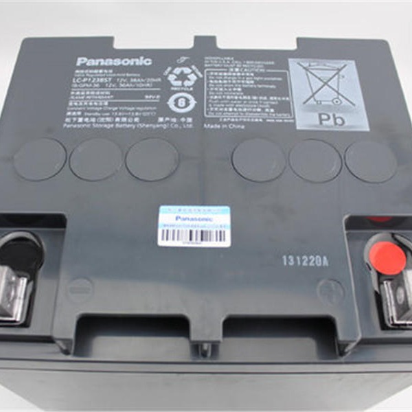 Panasonic松下铅酸蓄电池LC-P1224 12V24AH直流屏  EPS电源UPS免维护蓄电池