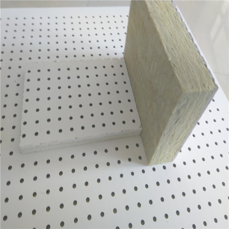 巨拓岩棉复合硅酸钙板吸音天花板 天花板基材销售工厂 玻纤天花板 承接基材加工