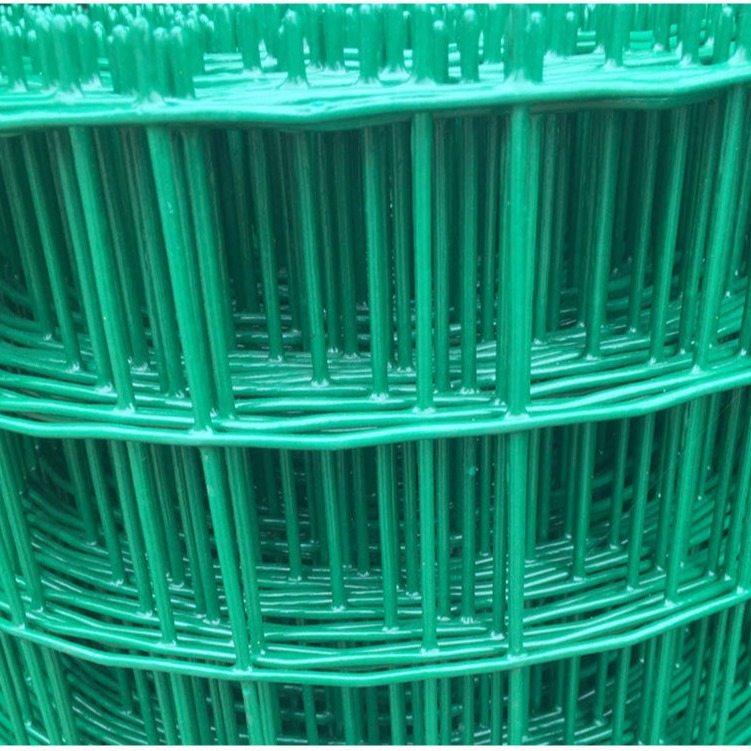 养殖荷兰网 pvc涂塑电焊网 绿色养殖铁丝网围栏