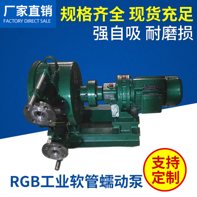 华海泵业厂家生产40RGB-4-6型蠕动泵 造纸行业软管泵 自吸耐磨软管泵 蠕动软管泵