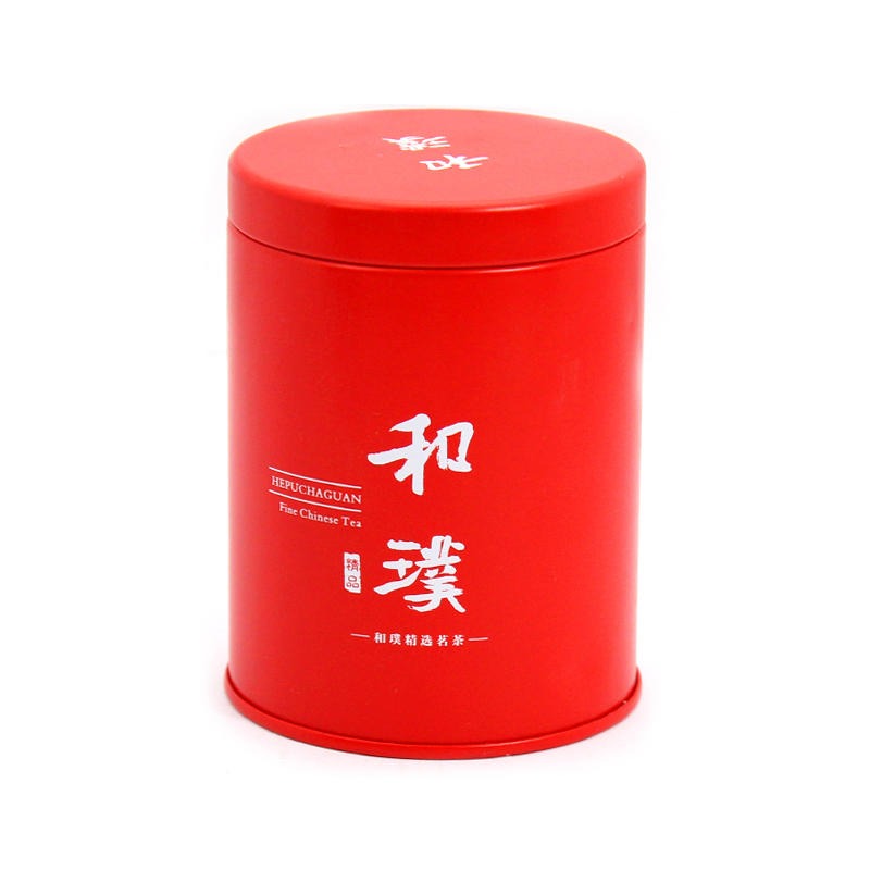 茶叶铁盒包装生产厂家 麦氏罐业 北京茶叶铁盒定制 圆形茶叶罐铁罐 马口铁罐厂家