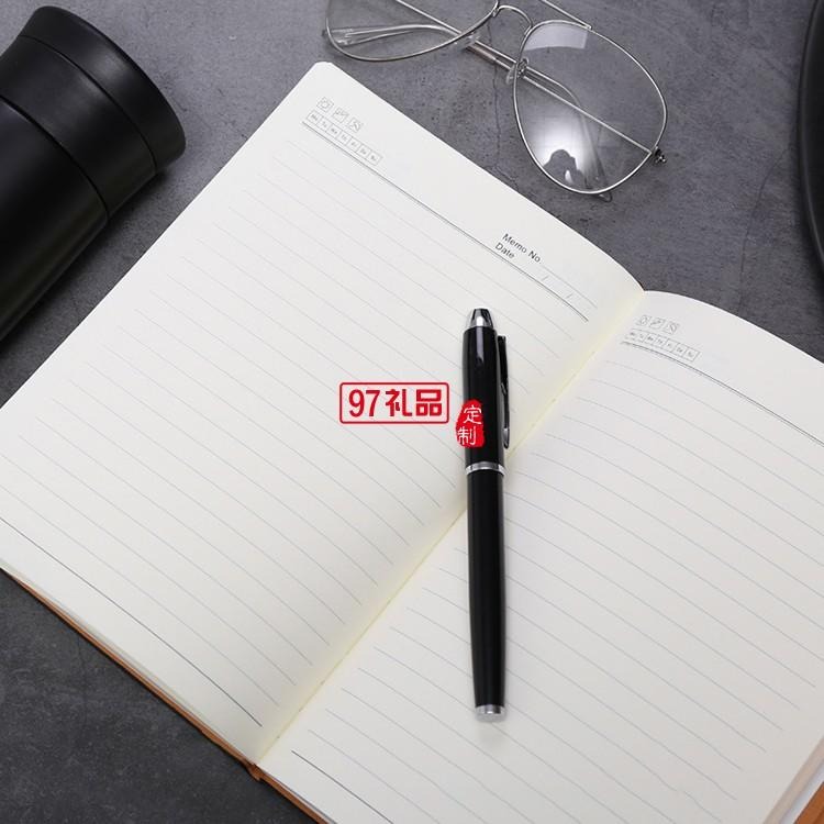 红素笔记本高端商务套装免费设计logo 100件起订不单独零售