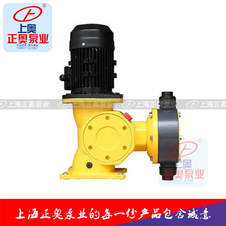上海正奥DJ-D型隔膜式计量泵 机械驱动计量泵