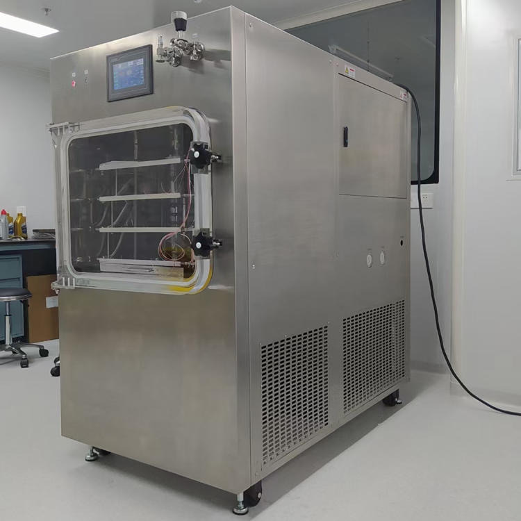 压盖真空冷冻干燥机 体外诊断试剂冷冻干燥机 LGJ-30F压盖冻干机图片