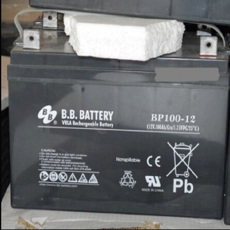 BB美美蓄电池BP100-12 BB美美12V100AH阀控密封式铅酸蓄电池UPS/EPS/直流屏电源