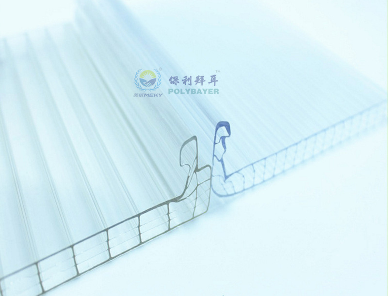 上海杨浦区PC阳光板二层三层四层多层蜂窝结构聚碳酸酯中空阳光板示例图98