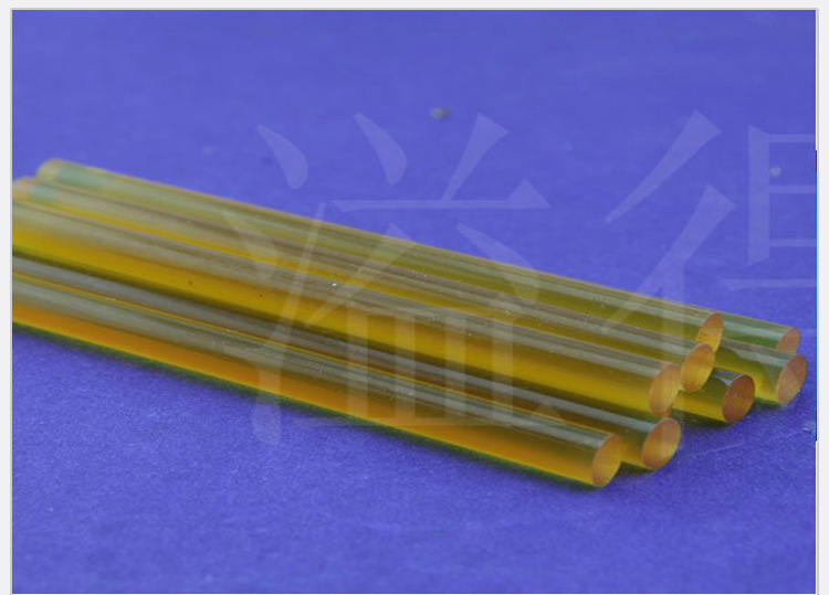 YD-B160热熔胶棒 黄色透明热溶胶棒 环保尼龙热熔胶批发示例图3