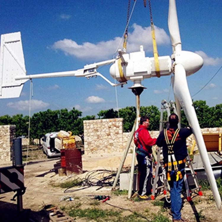 大功率风力发电机20kw 户外独立供电系统晟成FD10.0型 风光互补大型风力发电机新产品抗风沙免维护质保两年