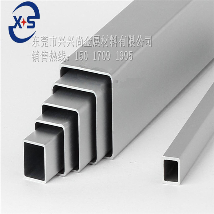 兴兴尚铝合金型材 国标铝方管 薄壁厚铝方通示例图1