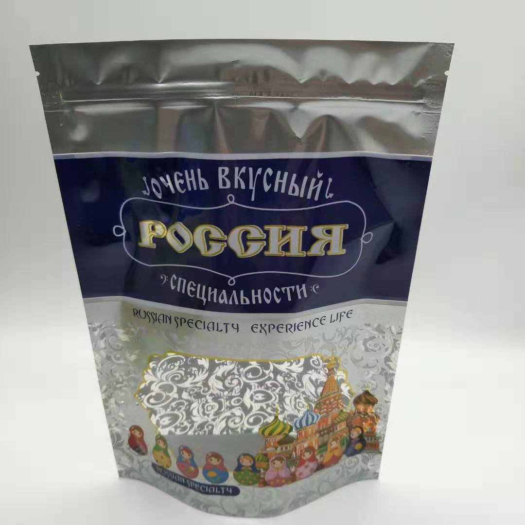俄罗斯糖果 塑料包装袋 奶片奶酪糖果等通用包装袋500克示例图8