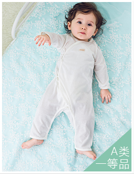 佩爱 新生儿竹纤维棉夏季透气婴儿内衣套装 0-3个月宝宝和尚服示例图3