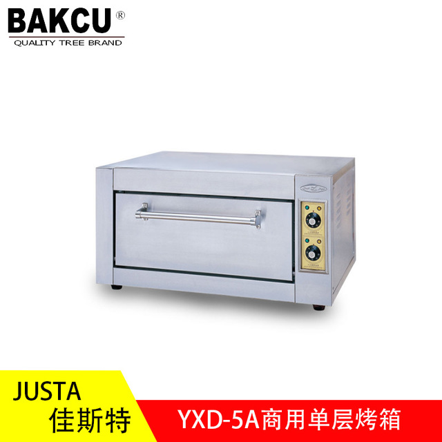 新粤海YXD-5A电焗炉 商用单层烤箱 不锈钢台式电烤箱商用食品烘焙机图片