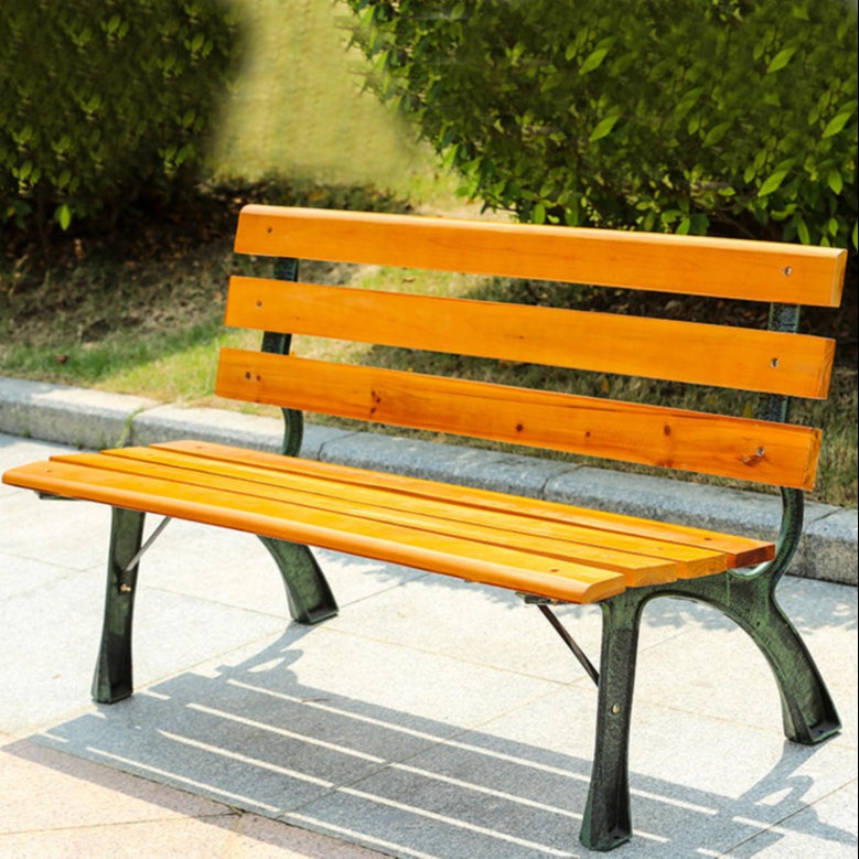 公园休闲椅价格 公园椅厂家定制   长条凳 广场防腐木公园椅批发