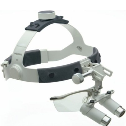 进口 HEINE HR2.5X头戴式眼镜式德国HEINE ML4LED手术放大镜