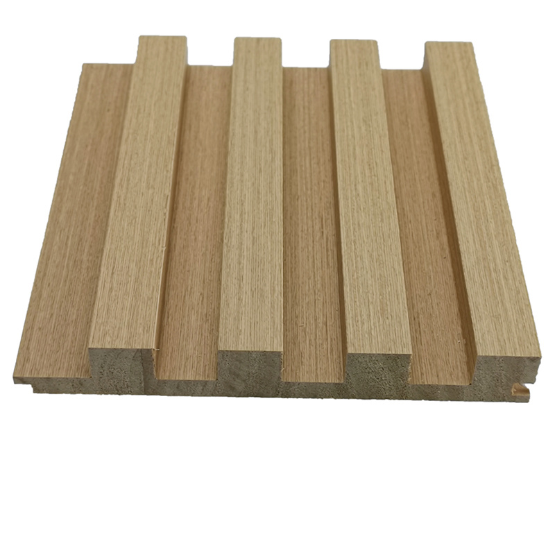 厂家批发 实木格栅护墙板  实木格栅背景墙 科技木实木格栅示例图4