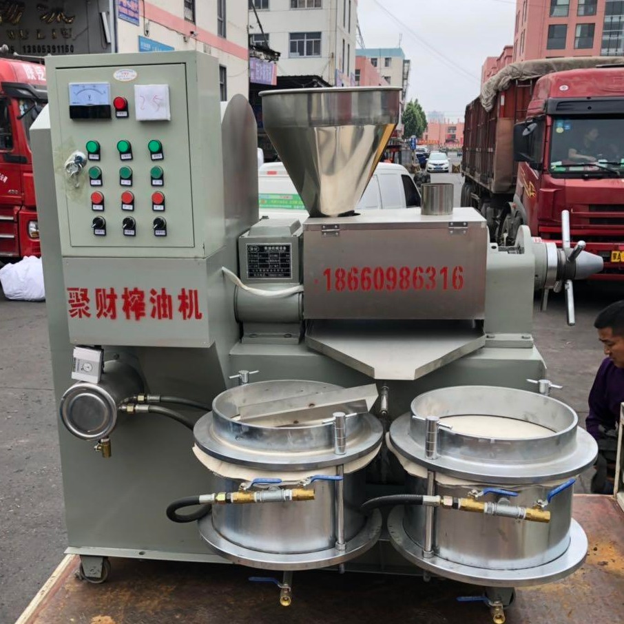 新疆胡麻立式榨油机 全自动大豆液压榨油机 菜籽卧式榨油机厂家