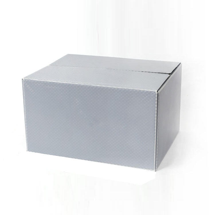 【泉润来】厂家直销定制塑料蜂窝板箱 蜂窝板周转箱 灰色汽车内饰折叠箱