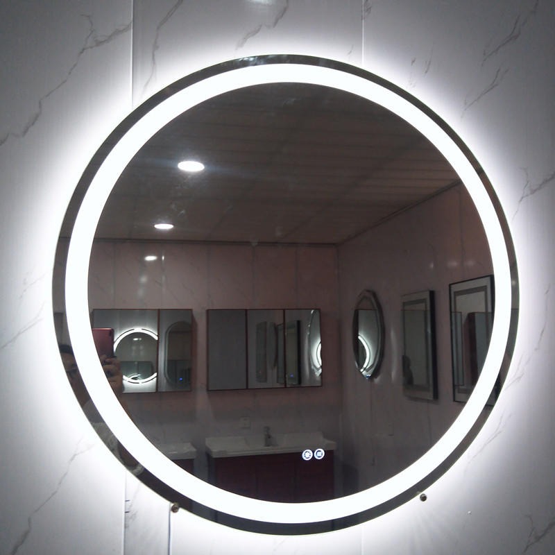 甘肃酒泉定制酒店智能镜宾馆卫生间洗漱镜子LED灯镜小区工程镜子
