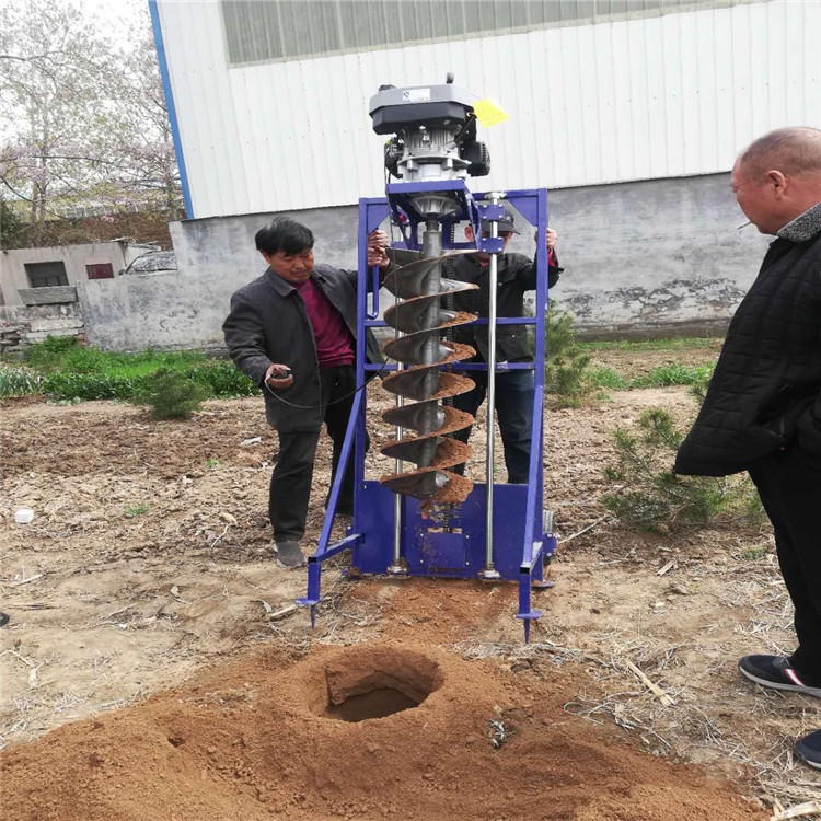 贵州电杆打坑机农网栽15米电杆只要2分钟