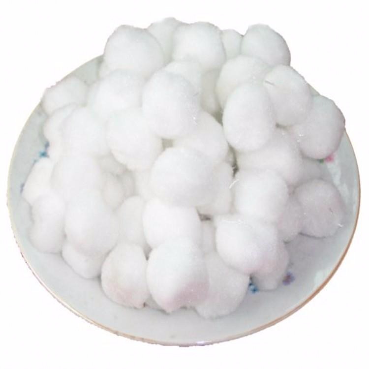 泊头纤维球生产厂家 除油 硝化纤维 纯白色纤维球过滤专用 质优价廉
