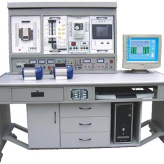 FCS-04C网络型PLC可编程控制器 变频调速 微机接口实验装置 PLC实训台