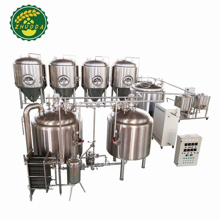 专业定制生产卓达原浆啤酒设备 啤酒糖化设备 啤酒酿造系统