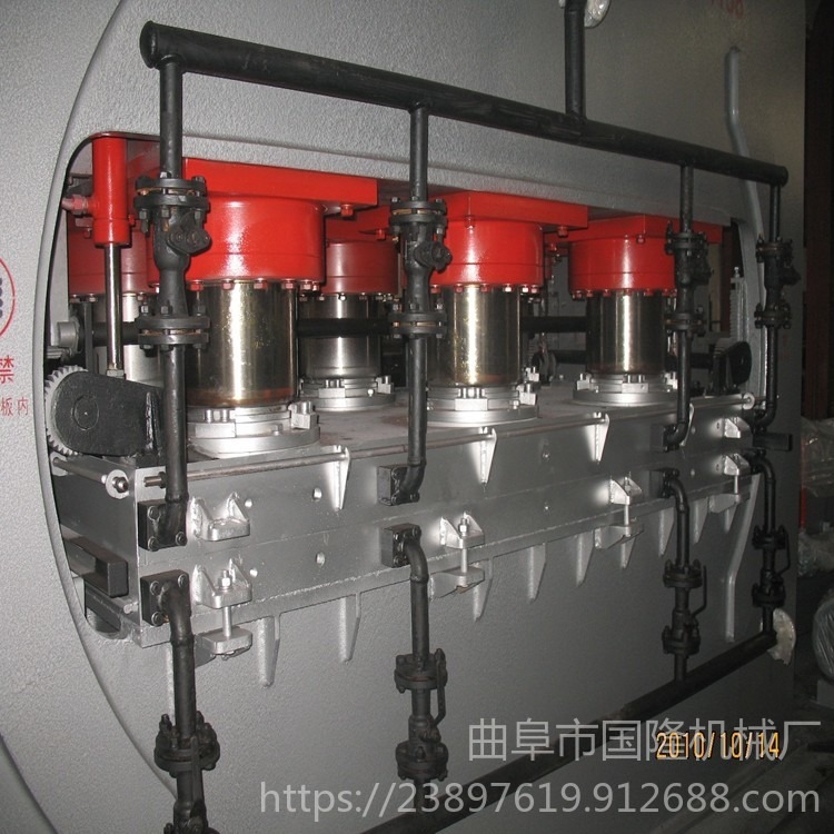 国隆厂家 1320型贴面热压机 全自动半自动热压机 多吨位贴面热压机图片
