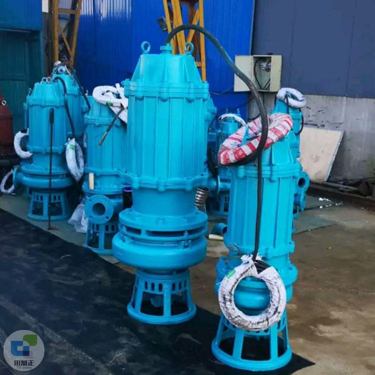 工厂自营潜水电泵 石材厂沉淀池灰渣泵 ZJQ渣浆泵 加厚泵壳耐磨叶轮