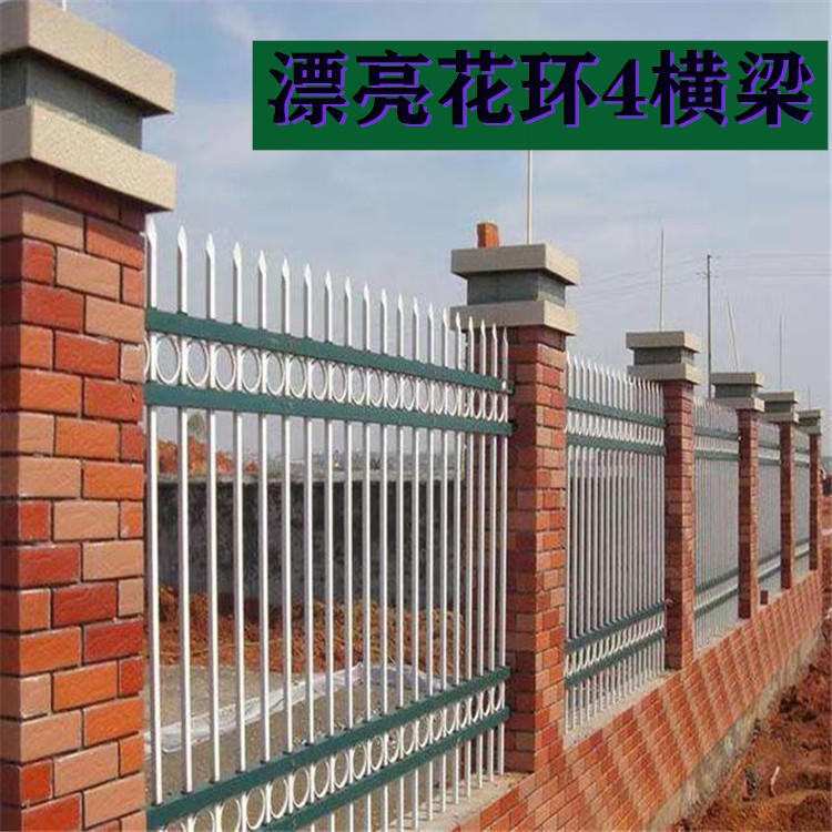 别墅围栏 围墙锌钢护栏 庭院护栏 阿闯锌钢护栏图片
