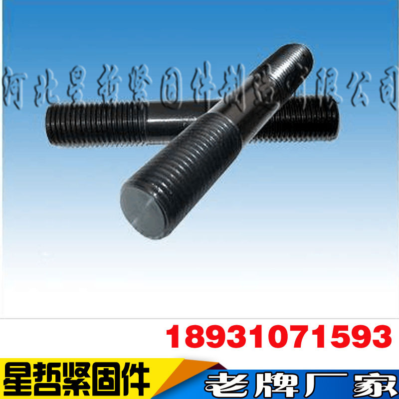 厂家生产 高强度 双头螺栓 双头螺丝 双头螺柱 全螺纹 订制定做示例图4