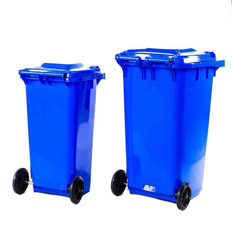 大冶户外加厚100L塑料垃圾桶 户外垃圾桶厂家