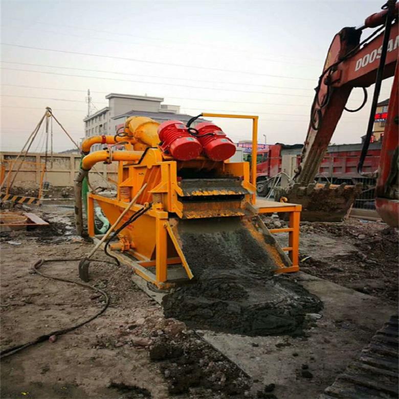 邯郸循环钻孔泥浆处理器洗沙泥水分离机价格及生产厂家山西万泽锦达机械制造WFL-250