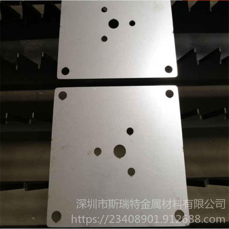 铝材加工件 6061T6光面铝片 圆铝片 激光切割 线切割 来图定制加工图片