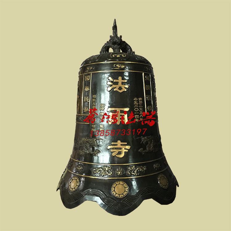 寺庙大型铜钟 宝钟温州苍南铸造祠堂大铜钟示例图22