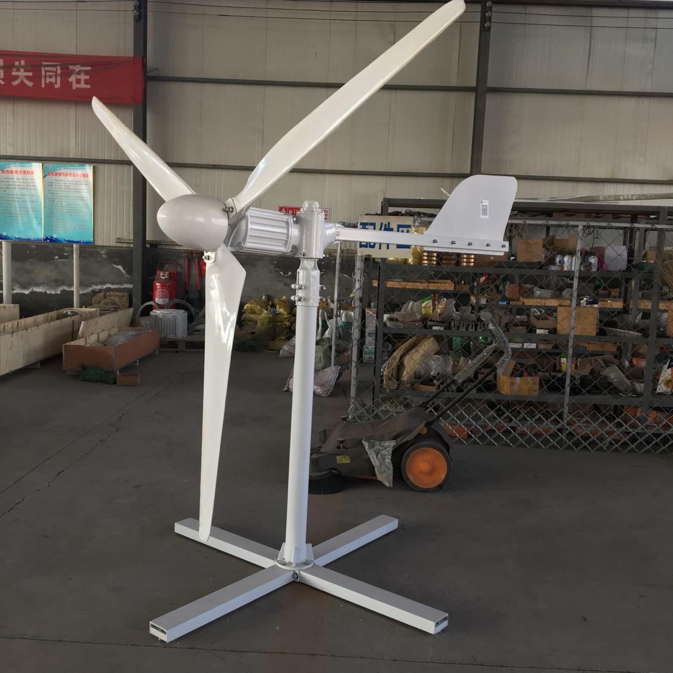 广西2kw48v家庭使用小型风力发电机水平轴风力发电机晟成定做