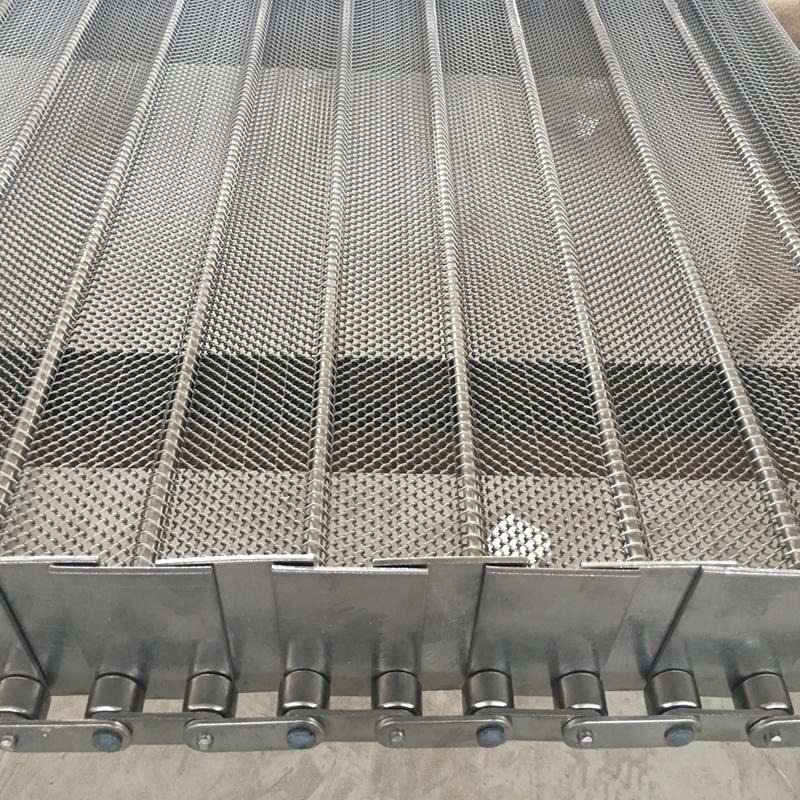 威诺厂家订做输送网链 隧道式烘箱耐温网带 直轴型不锈钢网带图片
