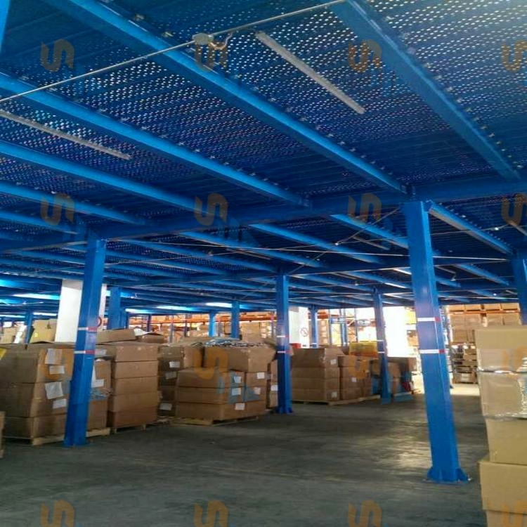 仓库货架厂家直供钢制平台 森沃仓储钢平台货架 可量身定做