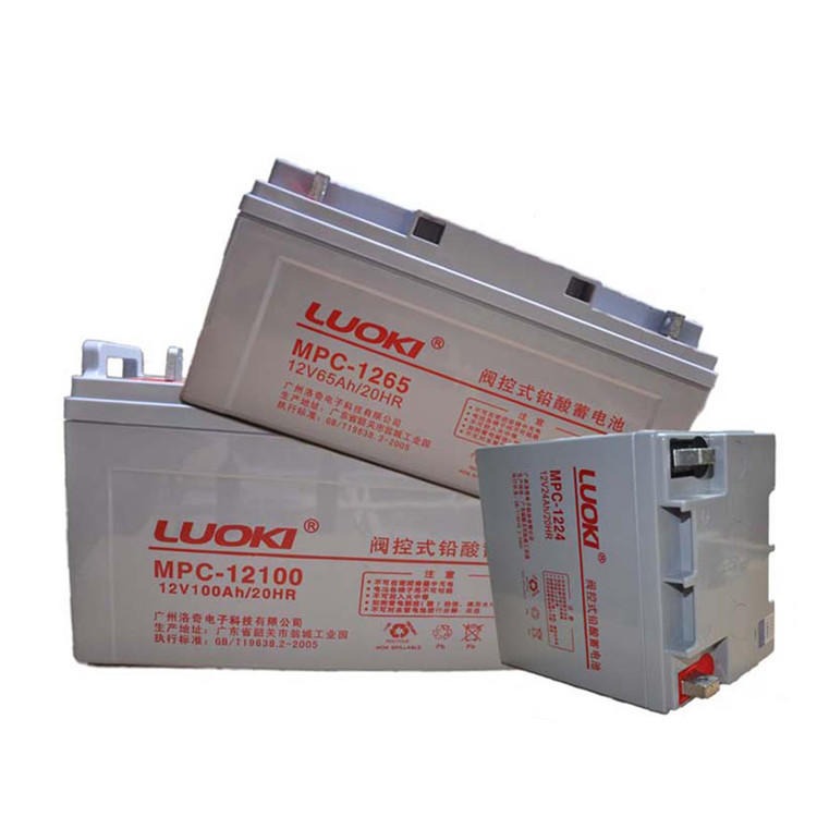 洛奇LUOKI蓄电池MPC12-150阀控式铅酸蓄电池12V150AH/20HR机房配套 UPS电源配套