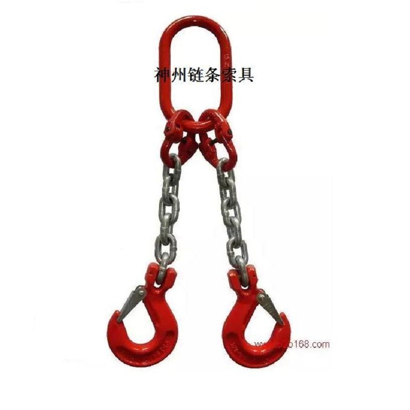 神州SW020起重链g80链条 10T铁链吊具 5T吊链索具厂家直销