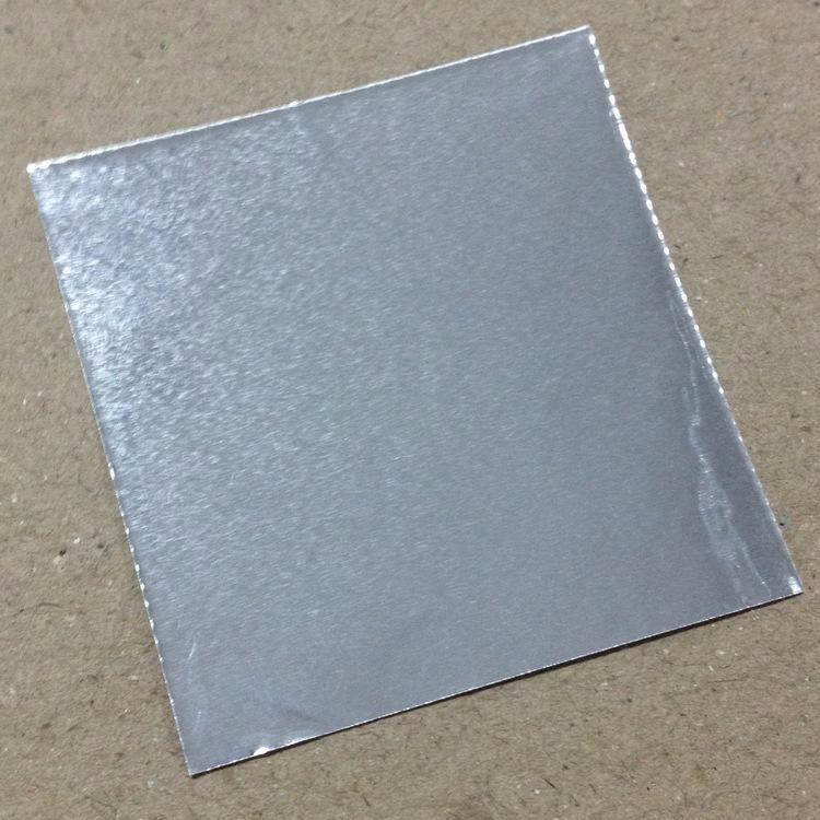 大量纸板耐破测试仪铝箔片 校正片11.61标准铝箔片 破裂机铝薄片