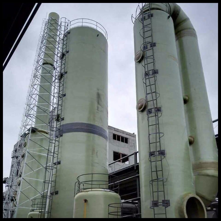 砖厂大型脱硫塔 奥晟特 脱硫塔 空气净化成套设备 价格优惠
