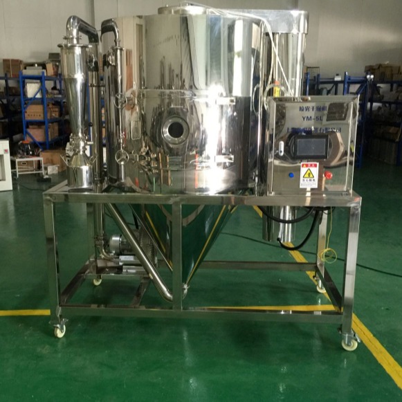 上海豫明厂家直供 精密实验型专用喷雾干燥机   牛奶鸡蛋喷雾干燥机YM-5L