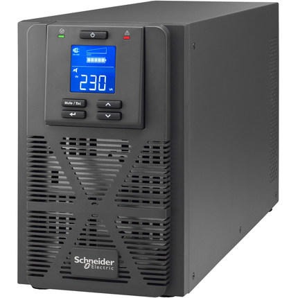 施耐德UPS不间断电源L施耐德1KVA 800W在线式长延时稳压SP1KL 机房电脑服务器电源