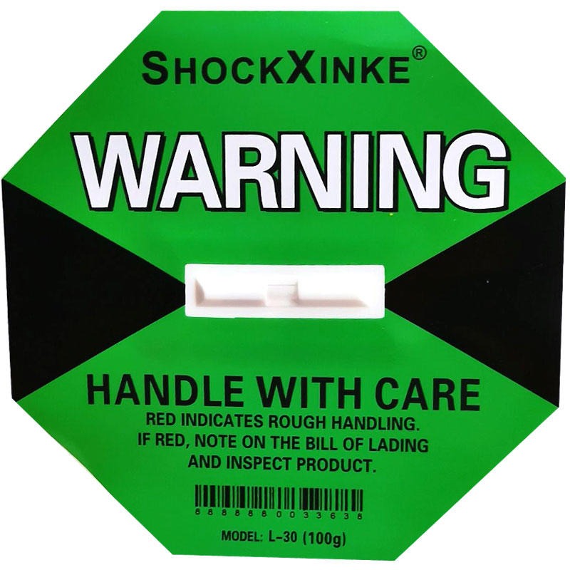防震标签等级区分 SHOCKXINKE-L-65 碰撞标签厂家鑫克电子