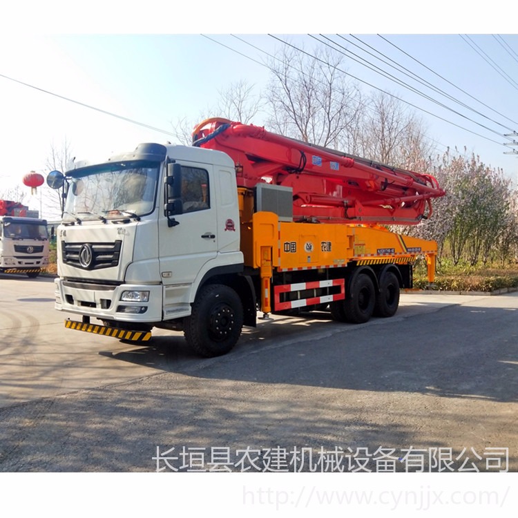 厂家订制42米泵车 混凝土臂架泵车 42米水泥泵车质量可靠
