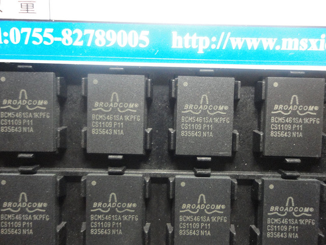 现货供应芯片BCM5461SA1KPFG BGA 原装现货 驱动IC 驱动芯片 电子元器件配单图片