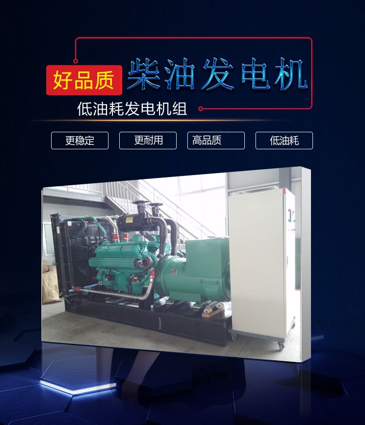 400kw柴油发电机组 400千瓦柴油发电机 400kw发电机 上海申动示例图2