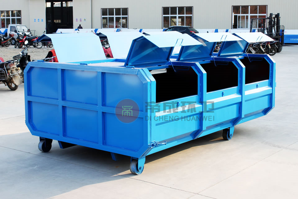 湖南环卫大型 勾臂垃圾箱移动垃圾箱 质优价廉品质保障