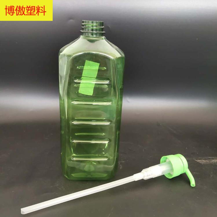 博傲塑料 彩色透明洗洁灵瓶 洗洁精塑料包装瓶 2L洗洁精瓶
